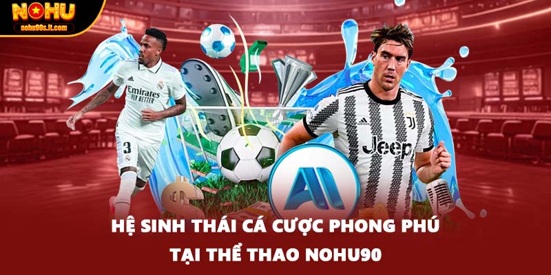 Hệ sinh thái cá cược phong phú tại thể thao Nohu90