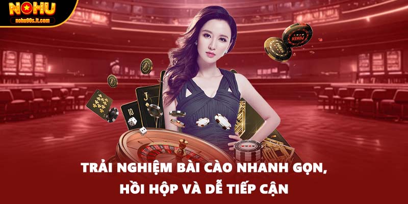 Trải nghiệm bài cào nhanh gọn, hồi hộp và dễ tiếp cận